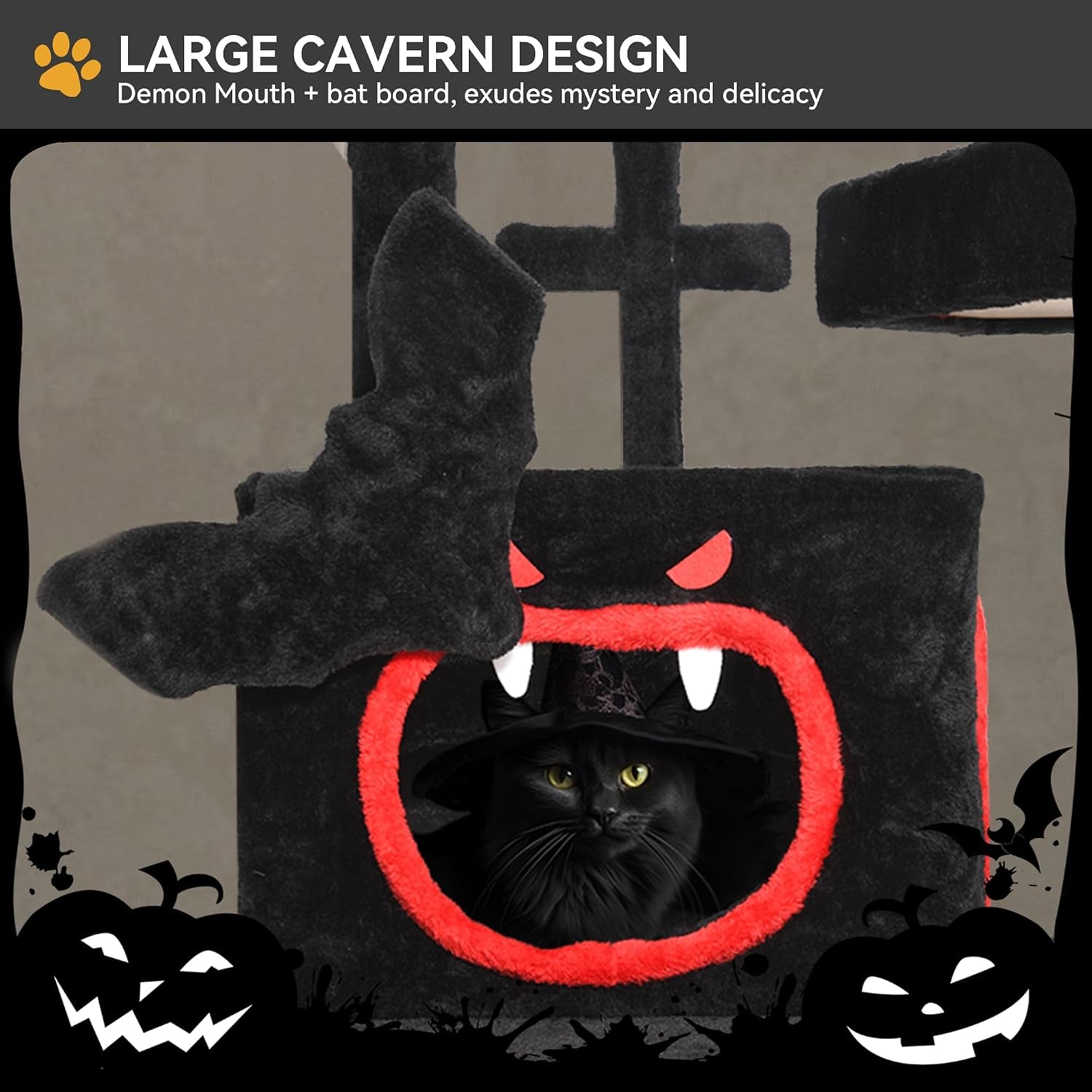 yitahome-gothic-cat-tree-with-coffin-bed-63-tall-cat-tower-for-indoor-cats-with-top-perch-spacious-cat-condos-spider-hanging-balls-comfy-hammock-scratching-post-and-ladder-black-halloween-cat-tower-with-top-perch-spacious-cat-condos-spider-hanging-balls-comfy-hammock-scratching-post-and-ladder