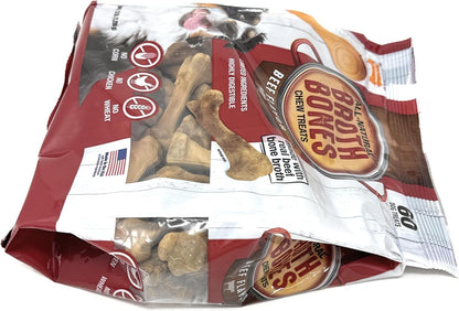 Nylabone Beef Broth Bones for Dogs, 60 Count, 2.6 Lbs5