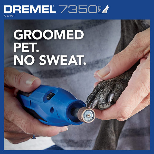 Dremel 7350-PET 4V Pet & Dog Nail Grinder, Easy-To-Use & Safe Nail Trimmer, Professional Pet Grooming Kit - Works on Large, Medium, Small Dogs & Cats10