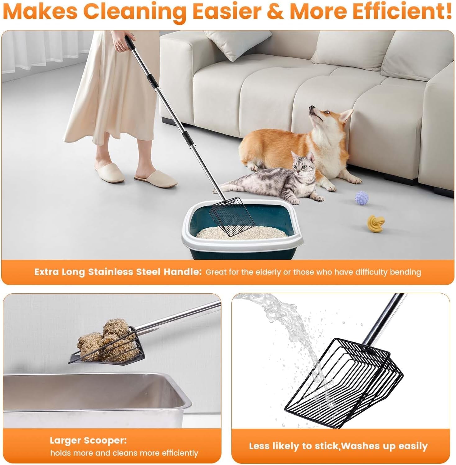 petocat-cat-litter-scoop-43-inch-metal-litter-scooper-with-stainless-steel-long-handle-upgraded-large-kitty-box-scooper-heavy-duty-deep-shovel-for-fast-sifting-dog-waste-scooops-for-outside-pet-poop