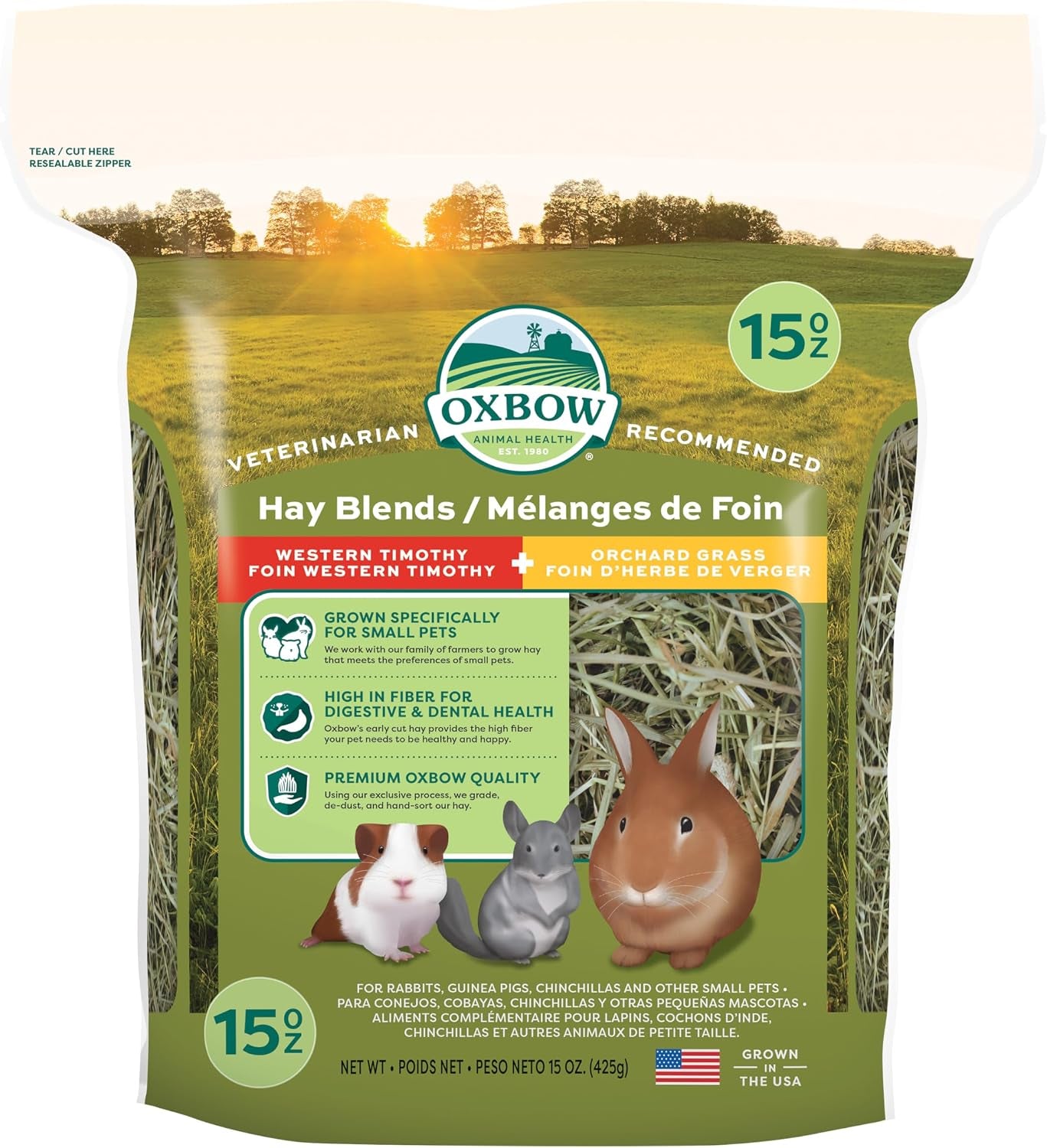 oxbow-hay-blends-western-timothy-hay-orchard-grass-guinea-pig-food-small-pet-bunny-supplies-all-natural-grass-for-guinea-pig-rabbit-oxbow-rabbit-supplies-for-bunnies-90-oz-bag-oxbow-timothy-hay-bunny-hay-for-rabbits-guinea-pigs-bunnies-and-chinchillas-hand-sorted-de-dusted-high-fiber