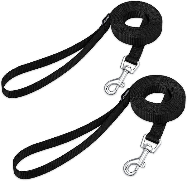 AMAGOOD 6 FT Puppy/Leash, Strong Traditional Style with Easy to Use Collar Hook, Great for Small, Medium and Large Dogs (5/8In X 6 Ft, Purple)12