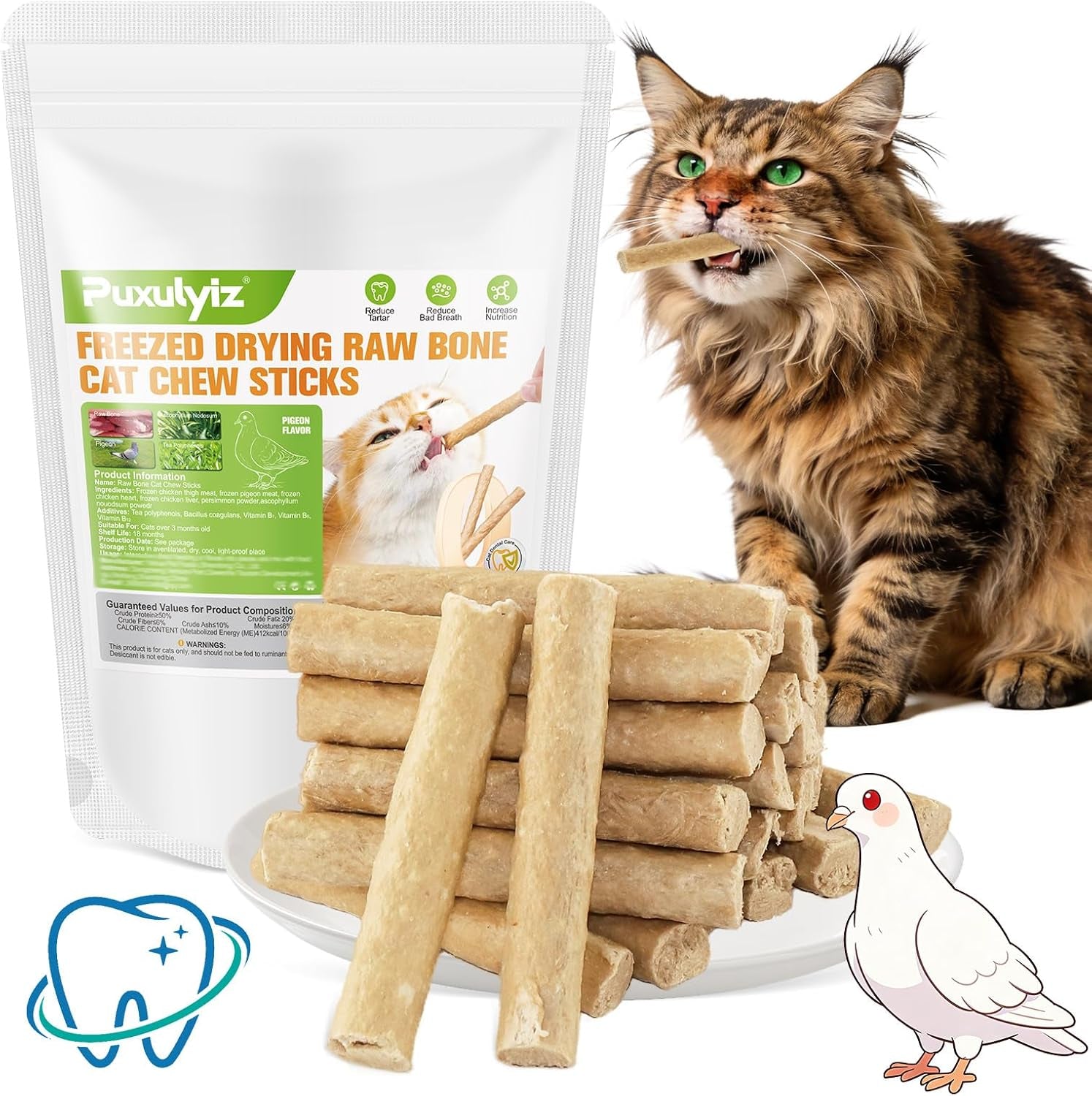 freezed-dried-cat-chew-sticks-cat-dental-treats-for-freshens-breath-and-controls-tartar-feline-teething-sticks