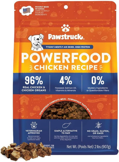 Pawstruck Air Dried Dog Food with Real Beef, Grain-Free, Made in USA, Non-Gmo & Vet Recommended, High Protein Limited Ingredient Full-Feed for All Breeds & Ages, 2Lb Bag13