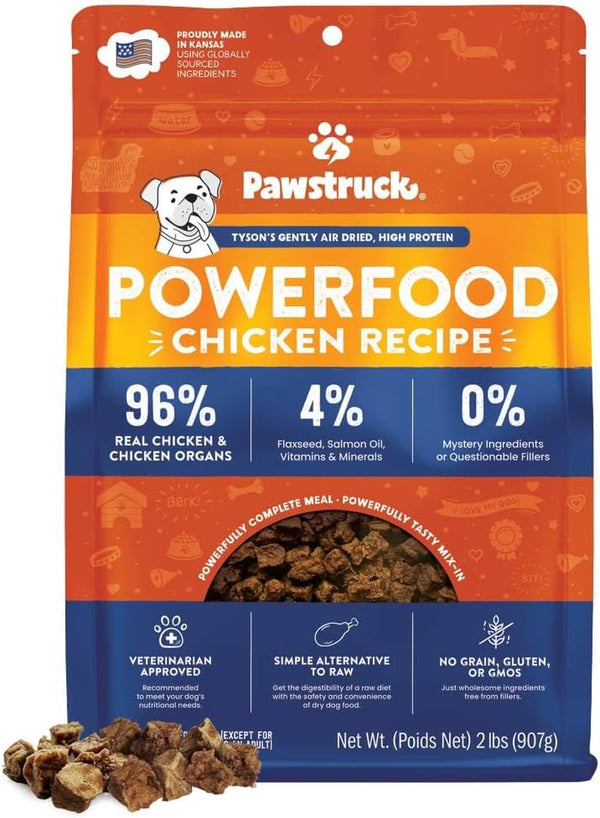 Pawstruck Air Dried Dog Food with Real Beef, Grain-Free, Made in USA, Non-Gmo & Vet Recommended, High Protein Limited Ingredient Full-Feed for All Breeds & Ages, 2Lb Bag13