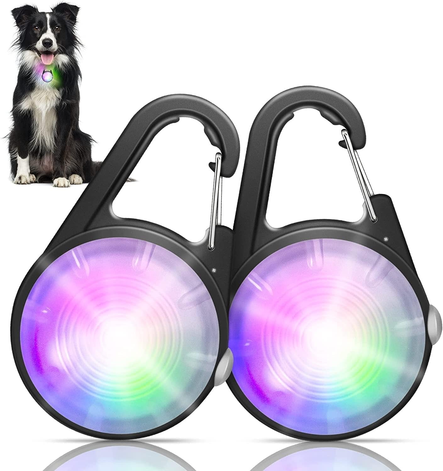 dog-collar-light-4-modes-dog-lights-for-night-walking-rechargeable-led-pet-collar-light-for-nighttime-clip-on-ip68-waterproof-pet-walking-accessories-2-packblack