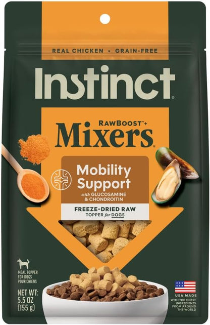Instinct Freeze Dried Mixers, Dog Food Toppers, Gut Health, 5.5 Oz. Bag35