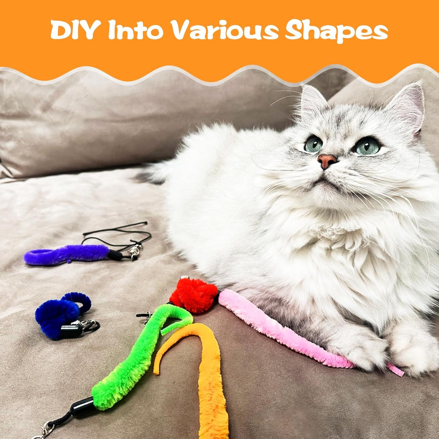 kerros-fuzzy-worm-cat-wand-refills-with-black-string-10-pcs-10-fuzzy-worm-cat-wand-attachments-with-1-black-string-for-indoor-cats-and-kittens-to-chase-jump-and-play