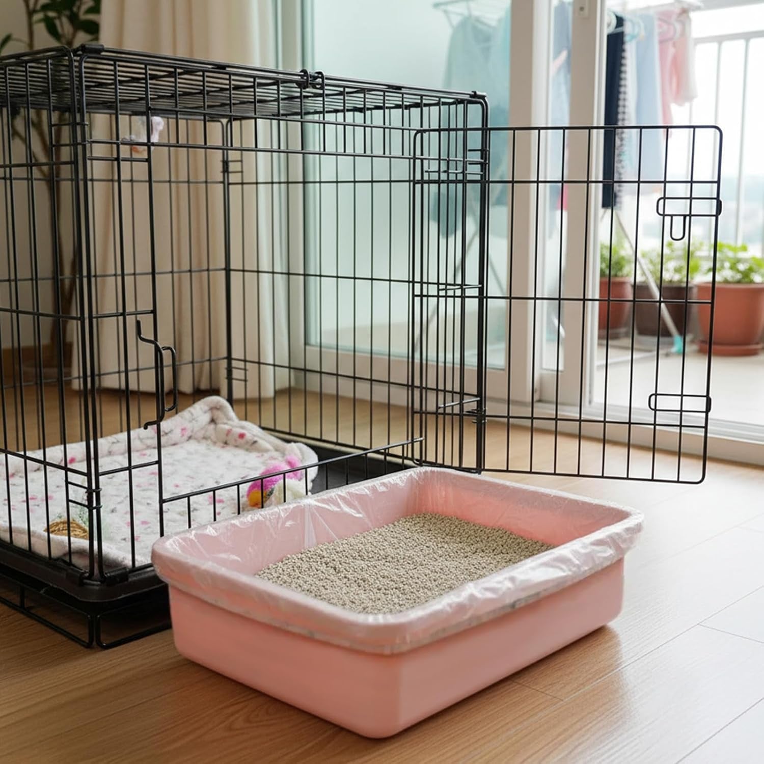 50-pcs-disposable-plastic-cage-liners-small-animals-leak-proof-toilet-film-litter-pan-bags-film-litter-box-liner-for-rabbits-guinea-pigs-chinchillas-hedgehogs-birds