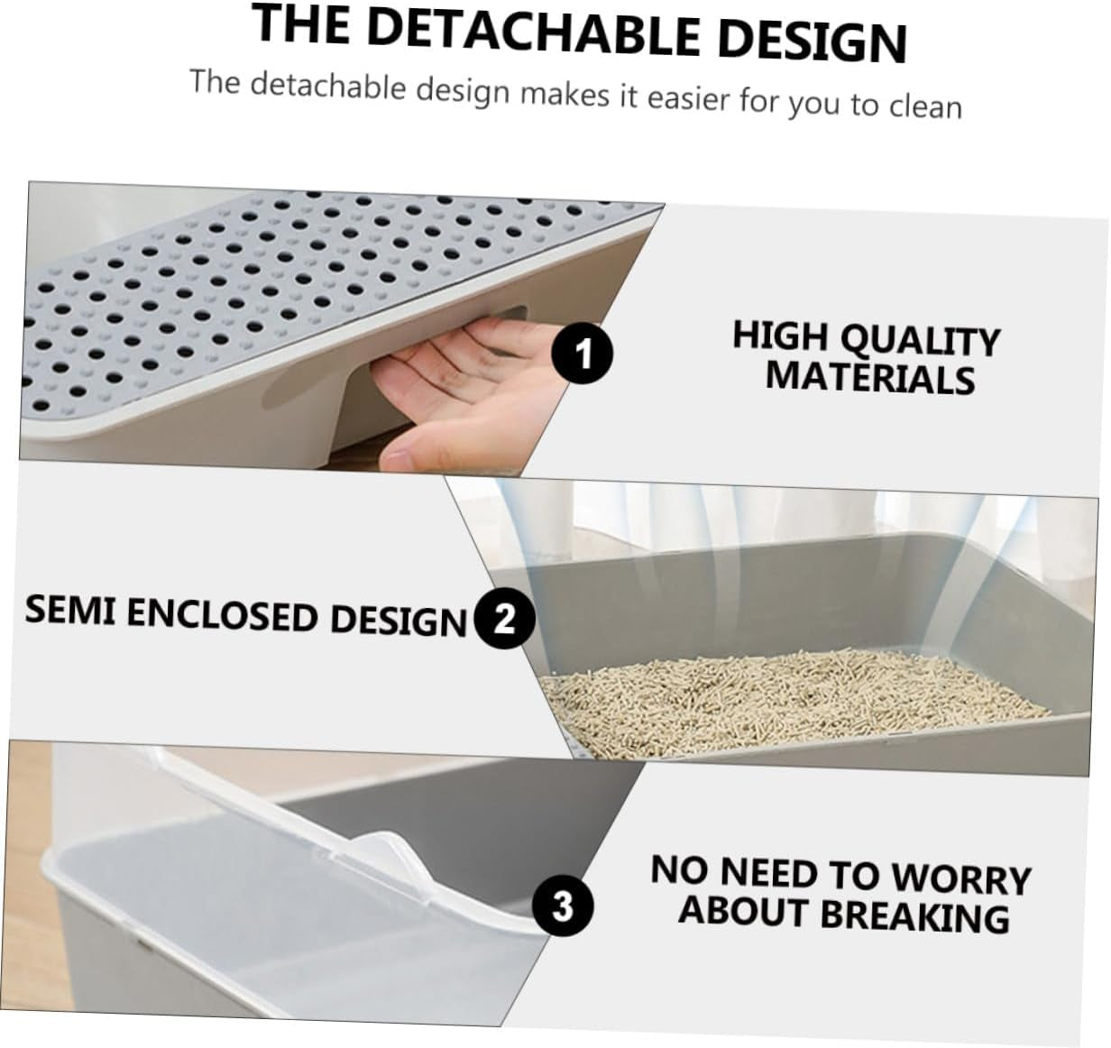 eringogo-semi-closed-cat-litter-box-potty-with-detachable-anti-splash-durable-pan-small-gray-for-kitten-toilet-and-cat-housebreaking