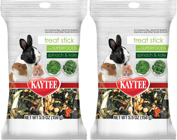 Kaytee Small Animal Treat Stick with Superfoods, Strawberry & Flax Seed, 5.5 Oz10