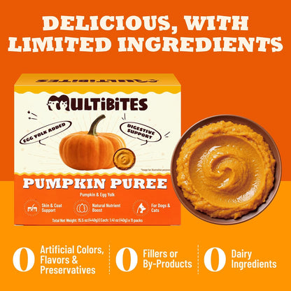 15.5Oz Pumpkin Puree for Cats and Dogs for Digestive Health | Cat and Dog Pumpkin Puree for Healthy Digestion. Natural Fiber Supplement for Dog Food Toppers,Kittens,Puppy Snacks6