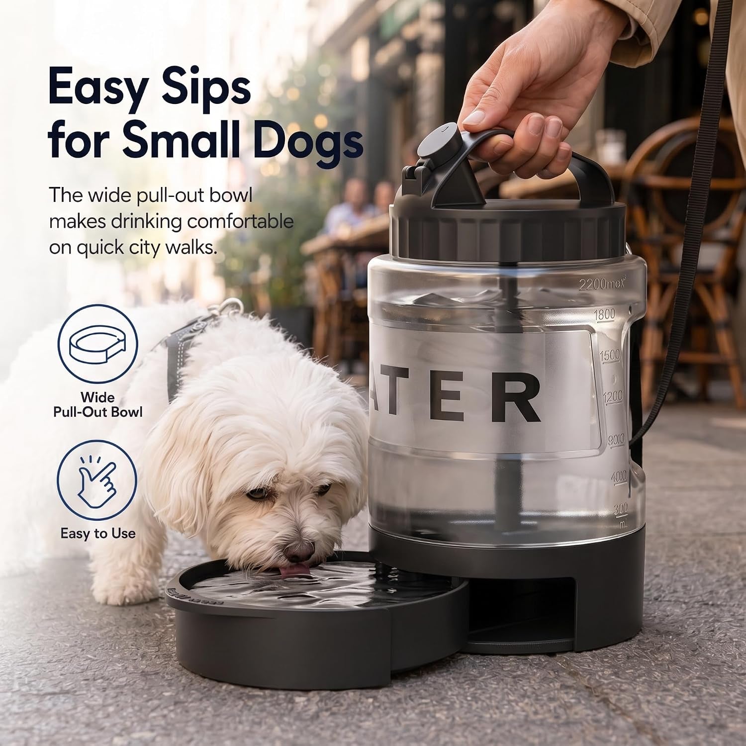 lesotc-portable-dog-water-bowl-dispenser-77oz-travel-water-bottle-with-pop-out-drinking-bowl-no-spill-design-for-camping-hiking-car-rides-keep-your-dog-hydrated-anywhere-black