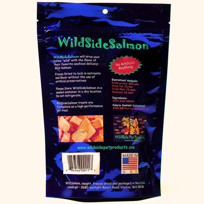 100% Wild Alaskan Salmon Freeze Dried Cat Treats - Healthy Training Treat - 3Oz (3 Pack)7