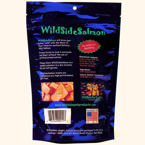 100% Wild Alaskan Salmon Freeze Dried Cat Treats - Healthy Training Treat - 3Oz (3 Pack)7