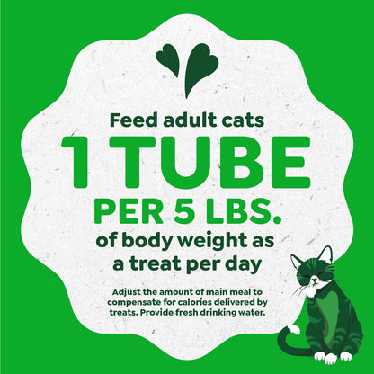 Greenies Feline Smart Purees Cat Treats, Indoor Chicken, 20 Count | Grain-Free, L-Carnitine for Metabolism, High Digestible Protein, No Carrageenan, Moisture-Rich, Nutritionally Complete9