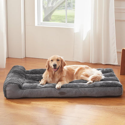 Dog Beds for Medium,Large Dogs Breeds,Sofa Dog Bed with Pillow for Crate Kennel, Super Soft Pet Bed for Support Bolster, Comfortable Pet Couch Bed & Non-Slip Bottom7