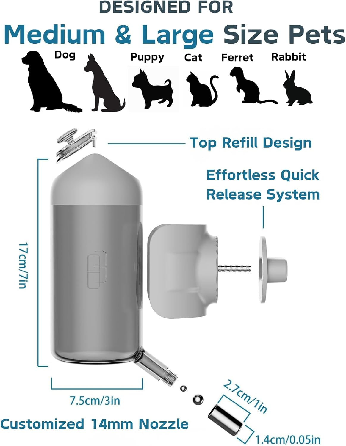 pet-water-bottle-hanging-dog-water-dispenser-kennel-drinker-kettle-feeder-bpa-free-cage-crate-hutch-puppy-cat-rabbit-17oz-gray