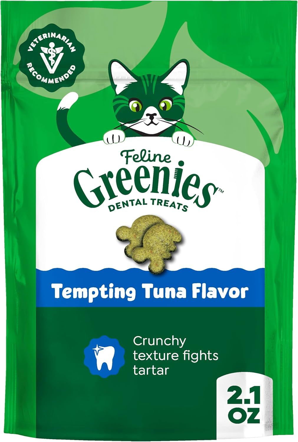 greenies-feline-natural-dental-cat-treats-tempting-tuna-flavor-9-75-oz-1-veterinarian-recommended-36-less-tartar-in-28-days-cleans-to-gumline-crunchy-texture-natural-ingredients