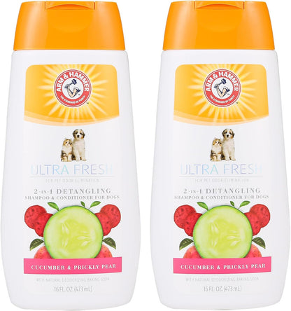 Arm & Hammer Ultra Fresh Waterless Dog Bath Spray, White Jasmine, 10 Fl Oz | No-Rinse Baking Soda Formula for Dogs That Resist Bathing; Freshens Coat between Full Baths or after Outdoor Activity10