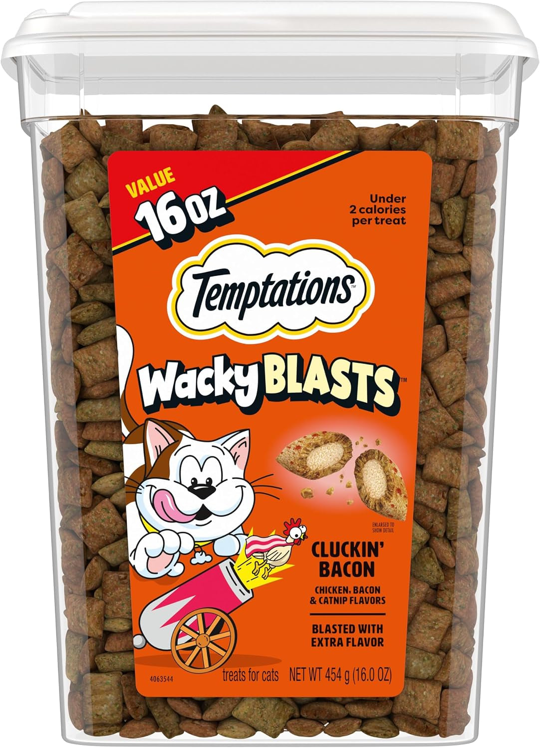 temptations-wacky-blasts-cat-treats-cluckin-bacon-flavor-16-oz-chicken-bacon-catnip-flavor-bits-crunchy-outside-soft-inside-under-2-cal-100-complete-balanced-resealable-tub