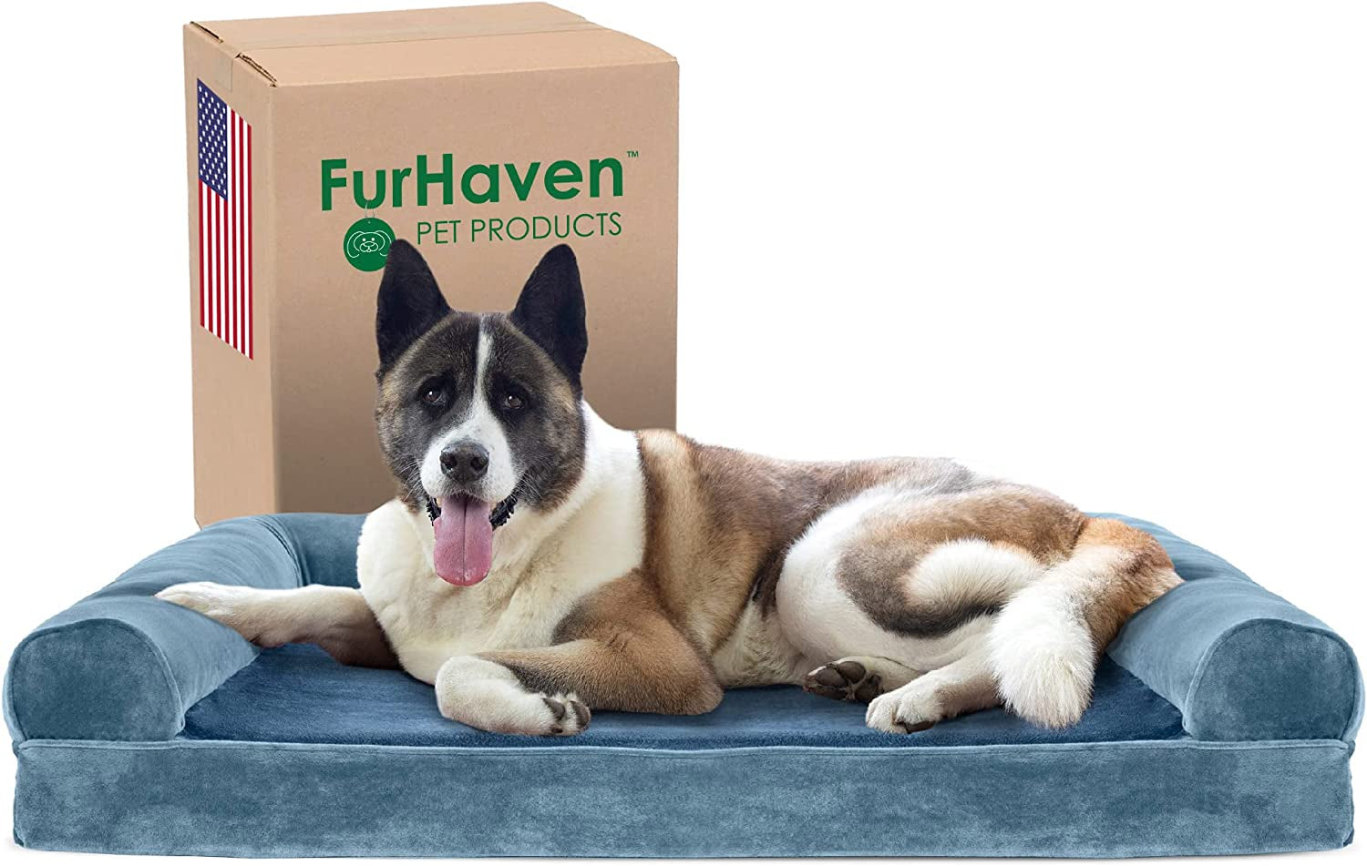 furhaven-orthopedic-dog-bed-for-large-dogs-sofa-style-with-cool-gel-top-foam-with-a-solid-orthopedic-foam-base-for-joint-support-removable-washable-cover-jumbo-xl-plush-suede-gray