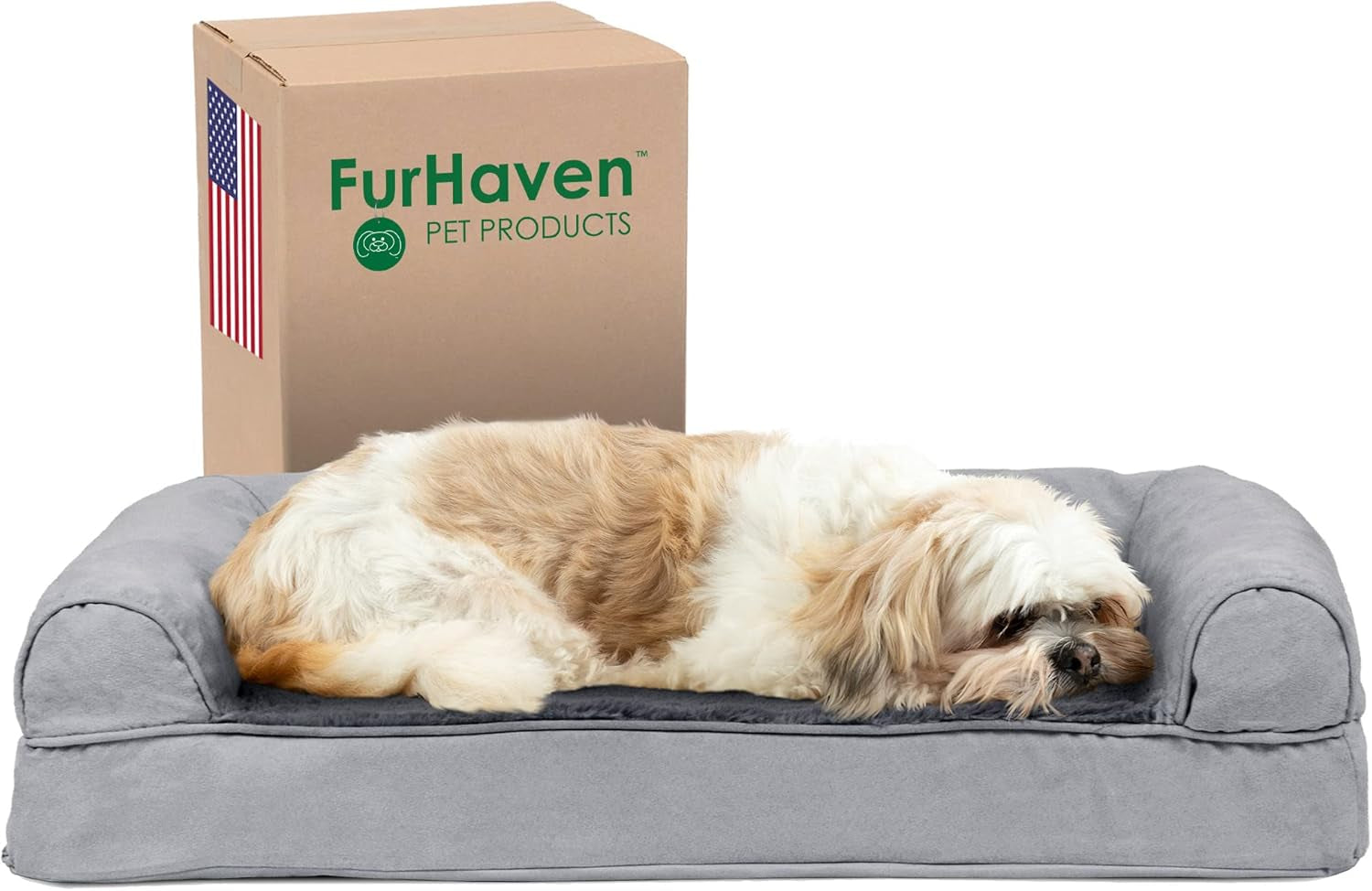 furhaven-orthopedic-dog-bed-for-large-dogs-sofa-style-with-cool-gel-top-foam-with-a-solid-orthopedic-foam-base-for-joint-support-removable-washable-cover-jumbo-xl-plush-suede-gray