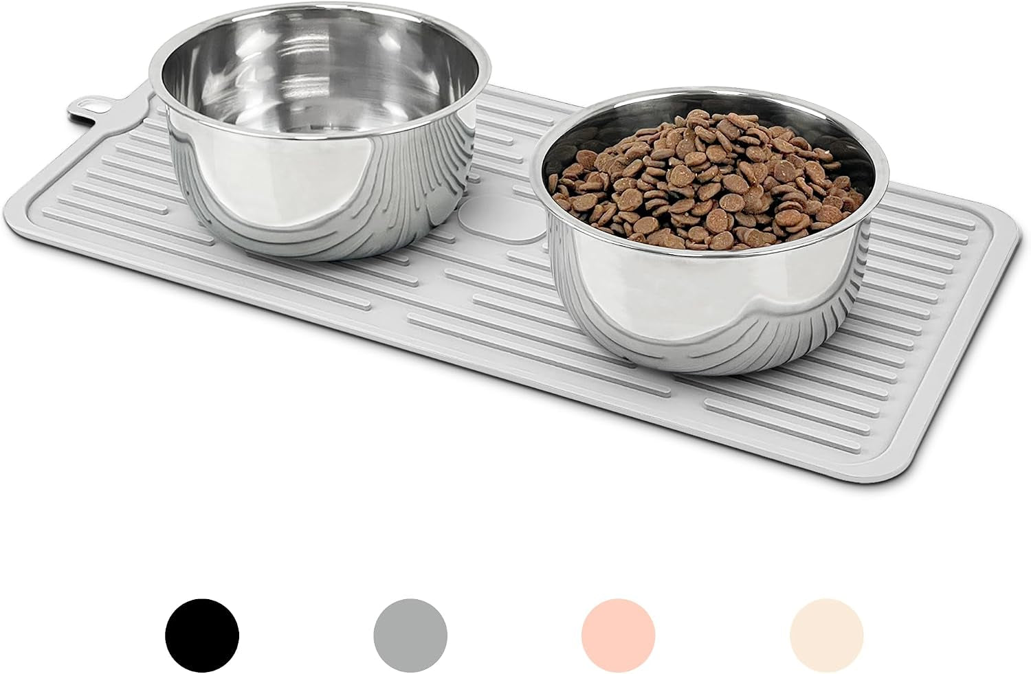 ptlom-pet-placemat-for-dog-and-cat-mat-for-prevent-food-and-water-overflow-suitable-for-medium-and-small-pet-grey-silicone