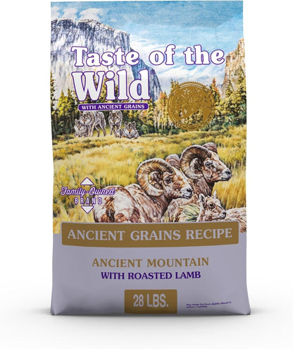 Taste of the Wild Ancient Prairie Dry Dog Food, Roasted Bison, 28Lb | Puppy, Adult & Senior Dogs | High Protein | Roasted Bison & Ancient Grains | Nutrient Dense to Help Support Peak Health15