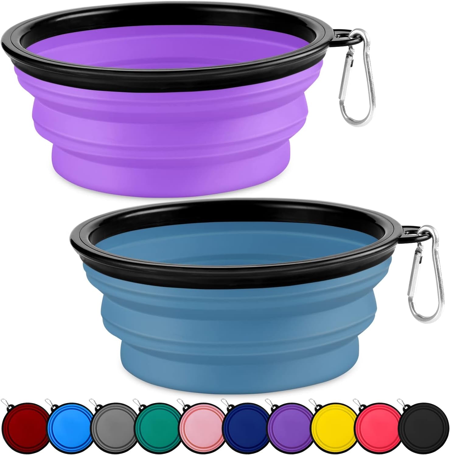 collapsible-dog-bowls-2-pack-large-size-for-large-medium-dogs-pet-travel-water-bowl-dogs-cat-portable-water-bowl-dog-pet-feeding-watering-dish-outdoor-hiking-parking-traveling-with-2-carabiners