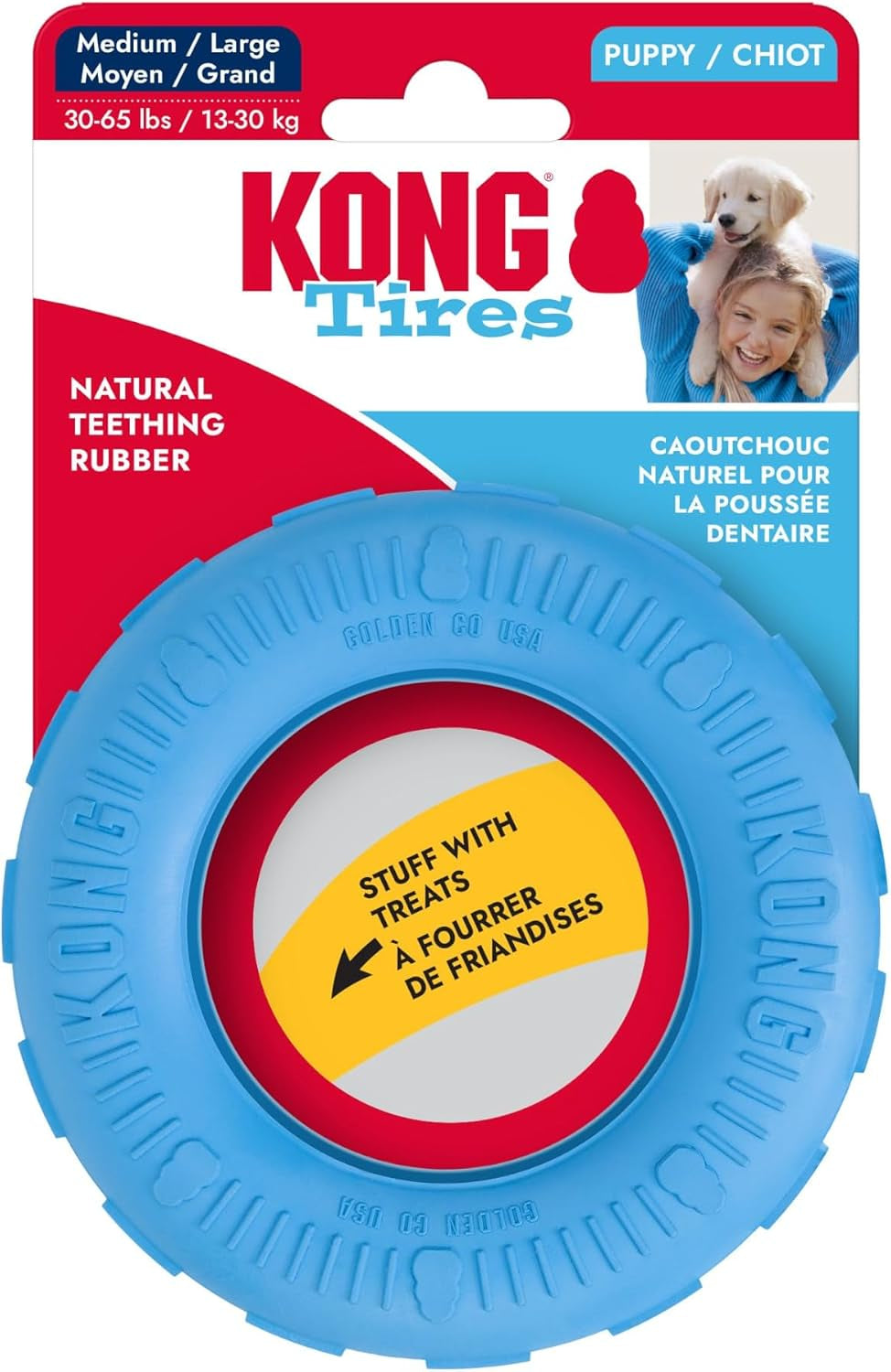 kong-puppy-tires-dog-chew-toy-for-puppies-stuffable-dog-toy-for-treats-snacks-natural-rubber-chew-toy-for-teething-puppy-for-small-puppies-blue