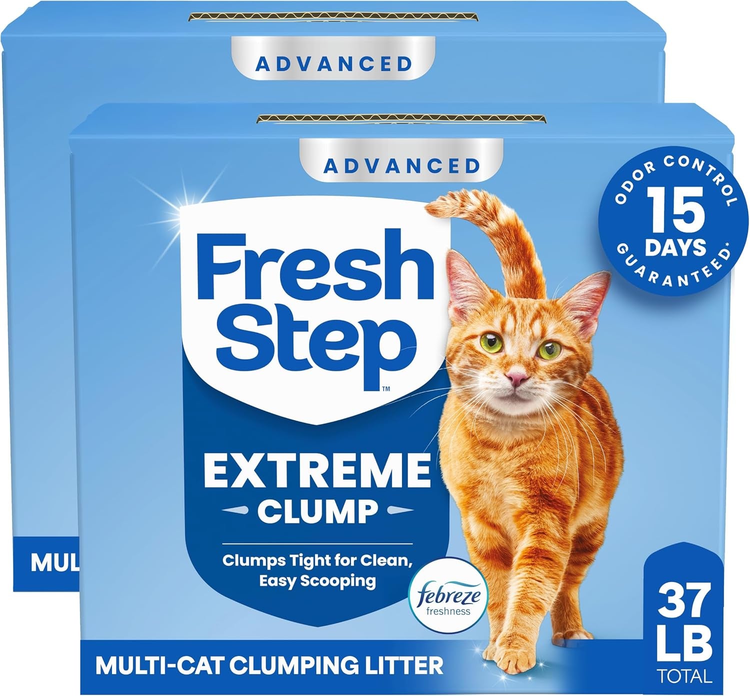 fresh-step-heavy-duty-odor-block-advanced-multi-cat-clumping-litter-with-febreze-17-5-lb-package-may-vary