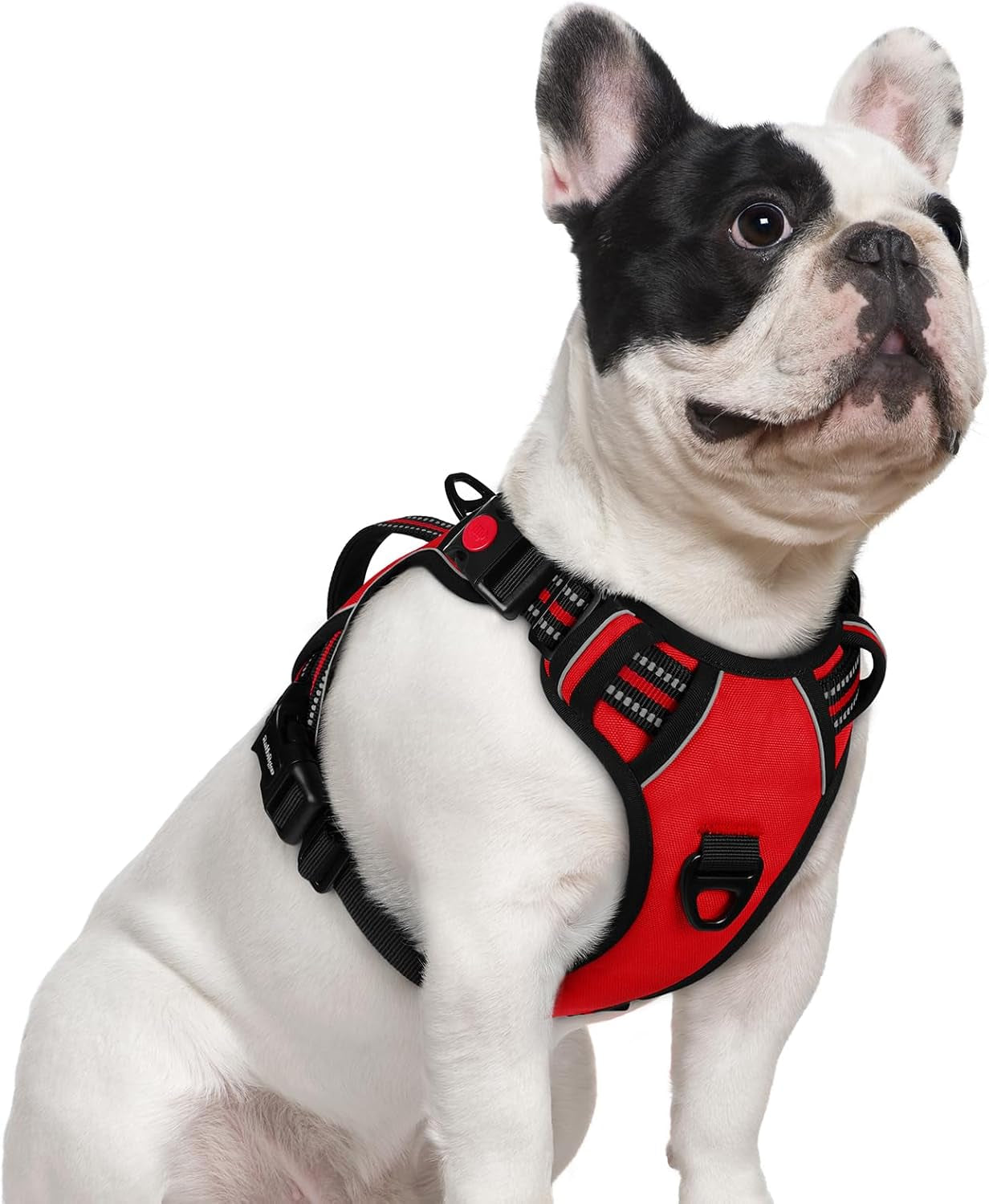 rabbitgoo-large-dog-harness-easy-wear-with-3-buckles-and-lift-handle-no-pull-with-front-clip-for-walking-adjustable-soft-padded-reflective-easy-control-pink-large