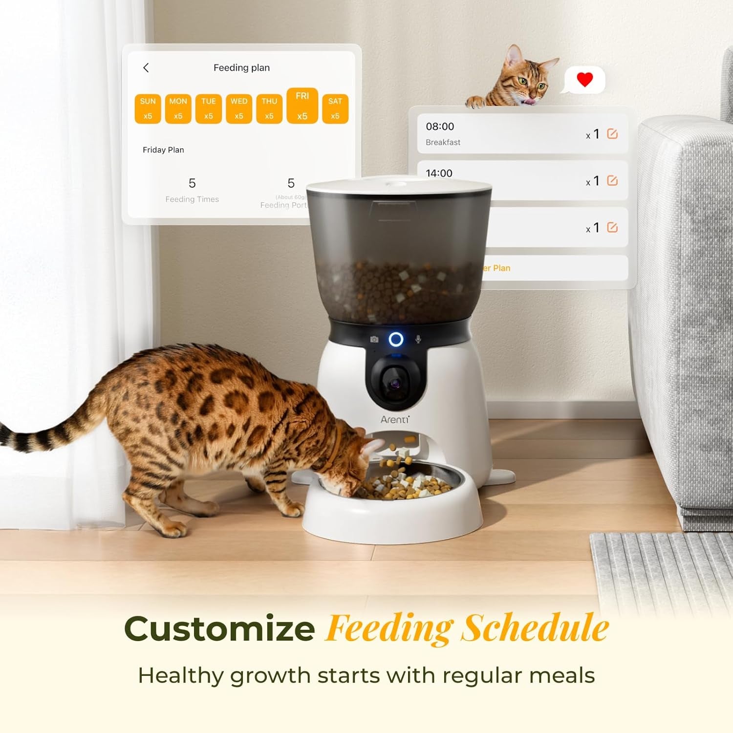 arenti-automatic-cat-feeder-and-water-dispenser-with-camera-2k-adjustable-view-invisible-privacy-mode-4-5l-cat-food-dispenser-fountain-combo-5g-2-4g-wifi-2-way-audio-ai-alerts-battery-backup