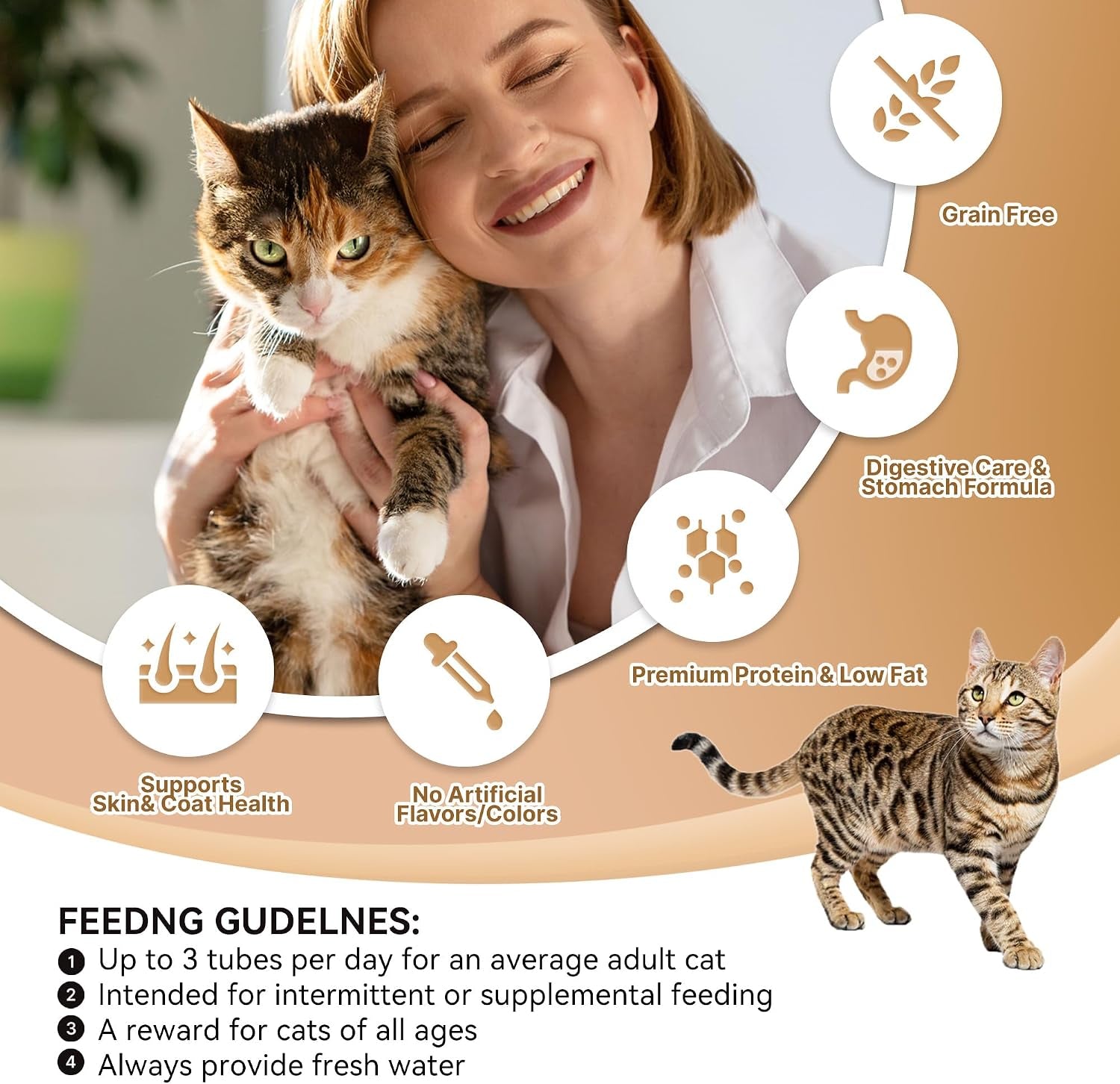 petphabet-lickable-cat-treats-squeeze-4-flavors-variety-pack-20-tubes-creamy-puree-squeezable-wet-skin-coat-health-digestive-care-high-protein-grain-free