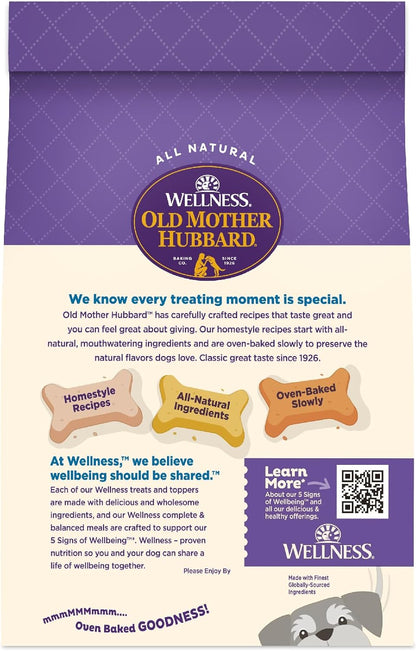 Wellness Old Mother Hubbard Classic Original Mix Dog Biscuits, Natural Training Treats, 4 Flavors, Mini Size, 3.8 Lb Bag8