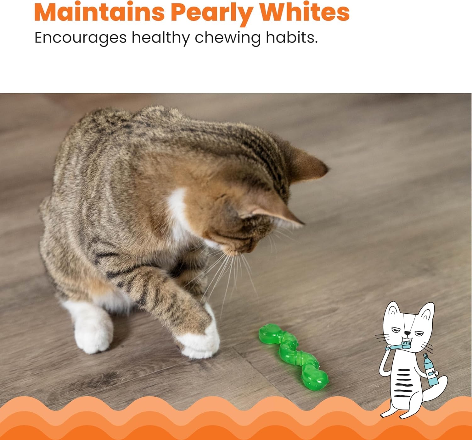 petstages-orkakat-wiggle-worm-dental-catnip-cat-chew-toy