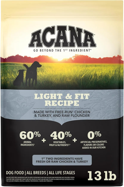 ACANA Grain Free Dry Dog Food Red Meat Recipe 25Lb. Bag | Freeze Dried, Grain Free, High Protein, Made in the USA, Omega-3 Fatty Acids, Digestive Health, Global Quality Ingredients10