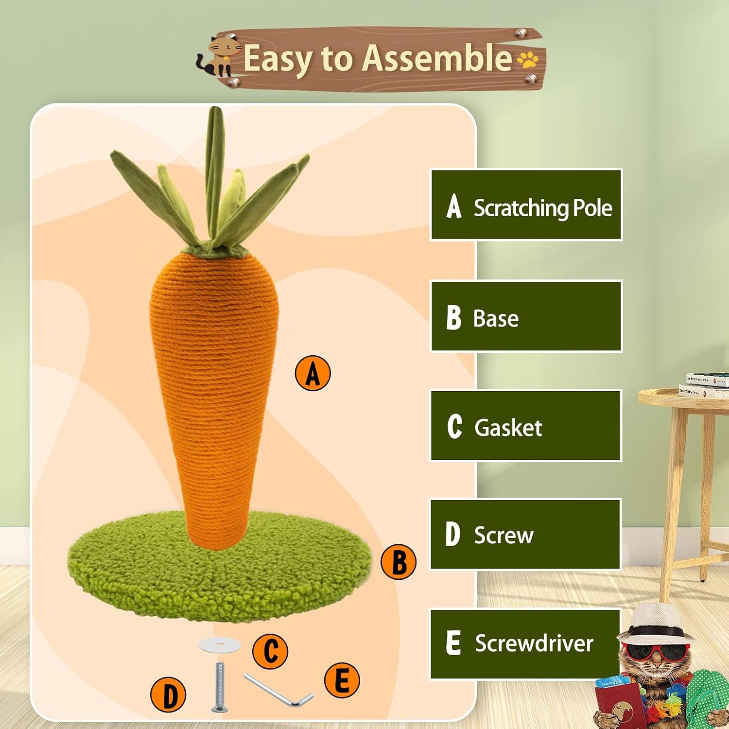 auscat-cat-scratching-post-cute-carrot-scratching-post-nature-sisal-cat-scratcher-for-indoor-cats-and-kittens