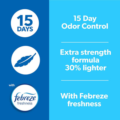 Fresh Step Light Weight Clumping Litter, Extra Strength Formula with Febreze Freshness, 15.4 Lb. Box (Package May Vary)7