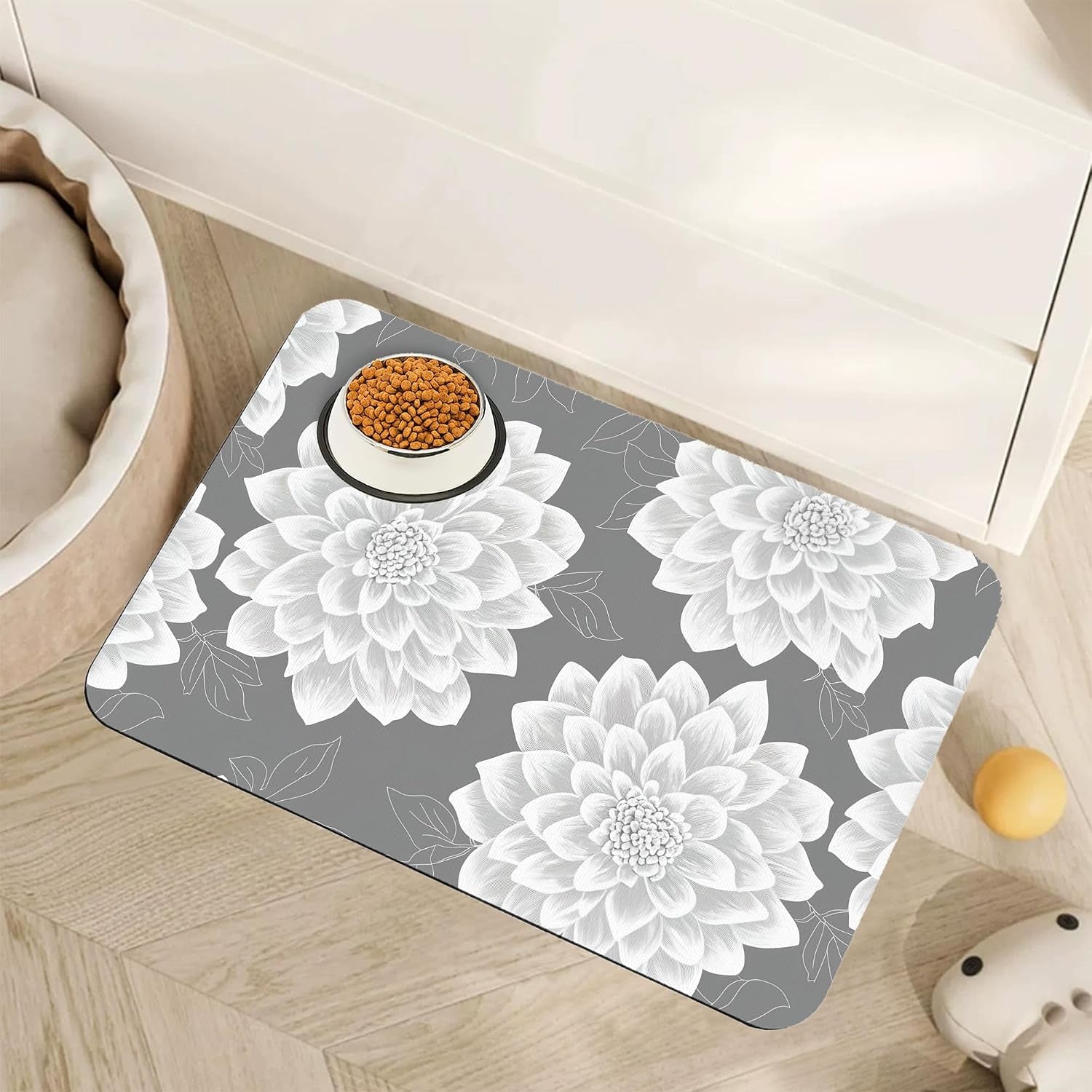 marble-dog-cat-food-mat-blue-teal-turquoise-gold-absorbent-pet-feeding-mat-with-rubber-backing-non-slip-water-bowl-placemat-indoor-pet-accessories-supplies-12x20