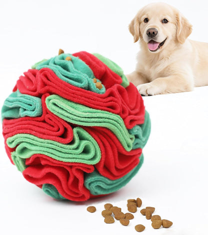 Ablechien Snuffle Ball - Snuffle Ball for Small Dogs, Interactive Dog Toys to Keep Them Busy, Puppy Dog Puzzle Toy with Storage Bag Machine Washable7