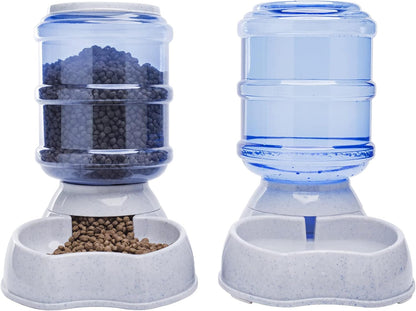 Pet Water Dispenser Automatic for Dogs Cats, Bpa-Free, Gravity Refill, Self Feeding for Small Medium Pets Puppy Kitten Rabbit - 1 Gallon (Waterer)9