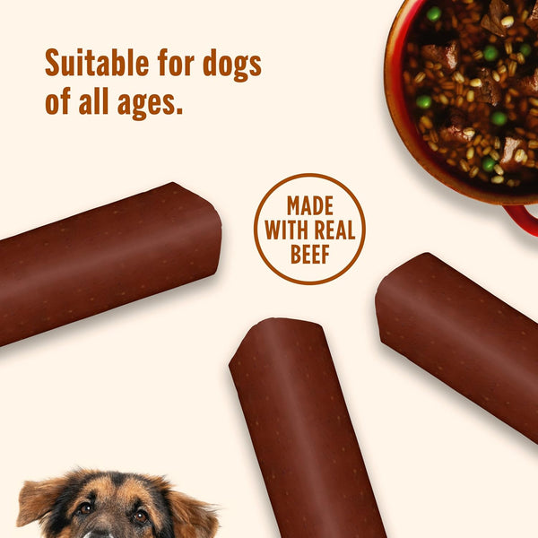 Nutrish Soup Bones Beef Dog Chews, 23.1 Oz. Bag (11 Treats) (Rachael Ray) | Rawhide-Free, Contains No Artificial Flavors or By-Product Meals, Soft Texture, Easy on Gums, Resealable Bag6