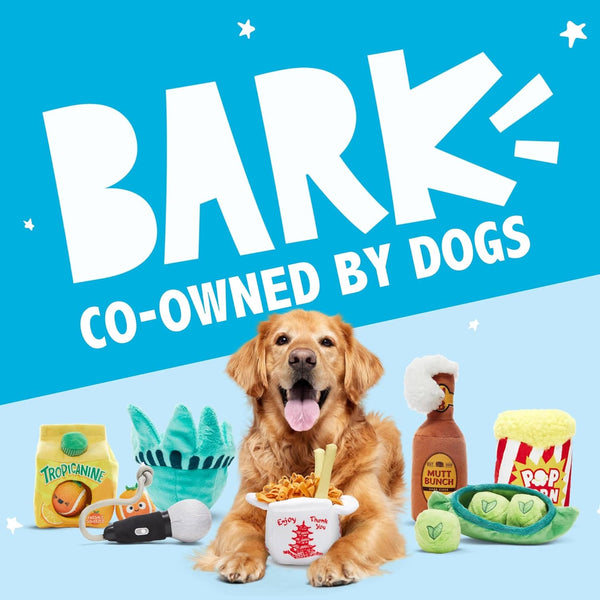 Barkbox Animal Squeakers 4-In-1 Interactive Plush Dog Toy - Squeaky Dog Toys with Crinkle Box and Treat-Hiding - for Extra Small to Small Dogs and Puppies6