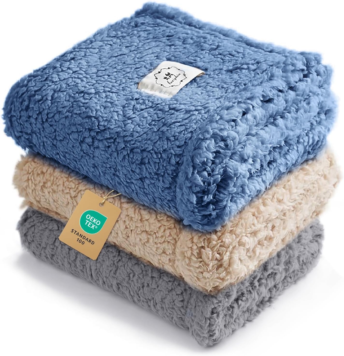 1-pack-3-calming-blankets-fluffy-premium-fleece-pet-blanket-soft-sherpa-throw-for-dog-puppy-cat-beige-small-23-x16