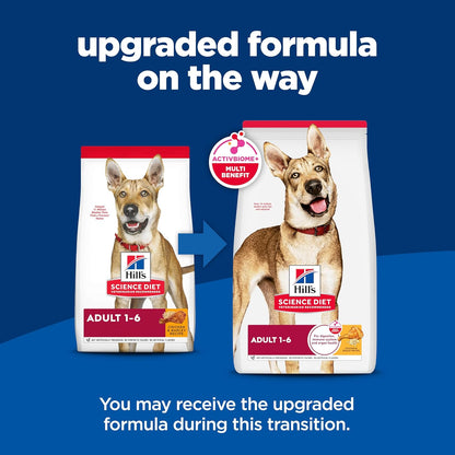 Hill'S Science Diet Adult 1-6 Dry Dog Food | #1 Veterinarian Recommended, Chicken & Barley, 15 Lb. Bag2