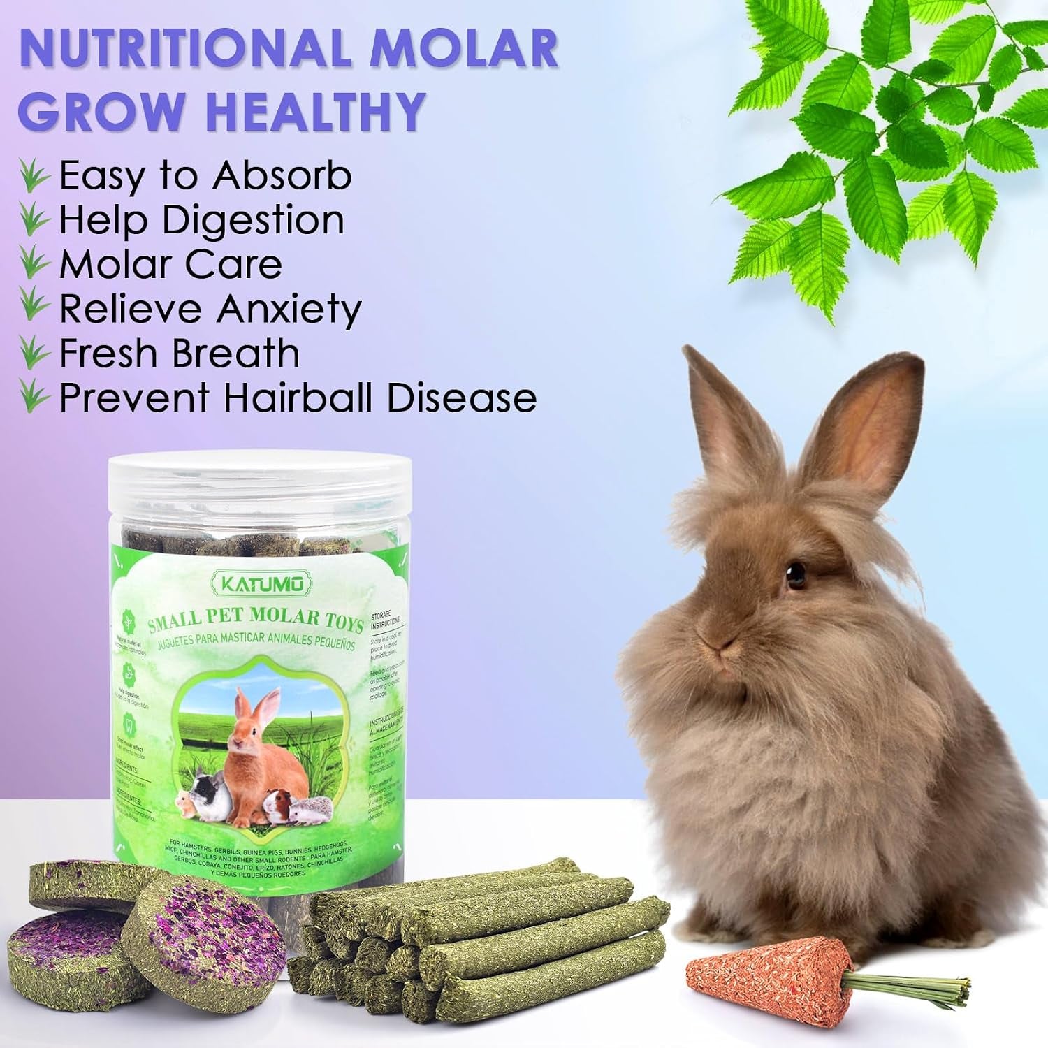 katumo-timothy-hay-sticks-rabbit-chew-sticks-bunny-chew-toys-for-teeth-24pcs-healthy-rabbit-food-rabbit-chew-toys-for-teeth-suitable-for-rabbits-guinea-pigs-hamster-chinchilla-and-small-pets