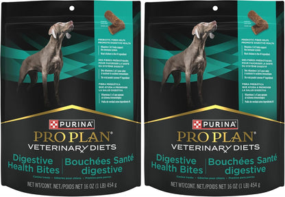 Pro Plan Veterinary Diets Purina Digestive Health Bites Dog Treat Chews - 16 Oz. Pouch10