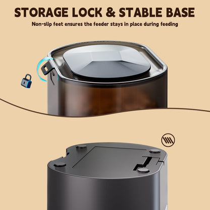 3L Automatic Cat Feeder and Water Dispenser7